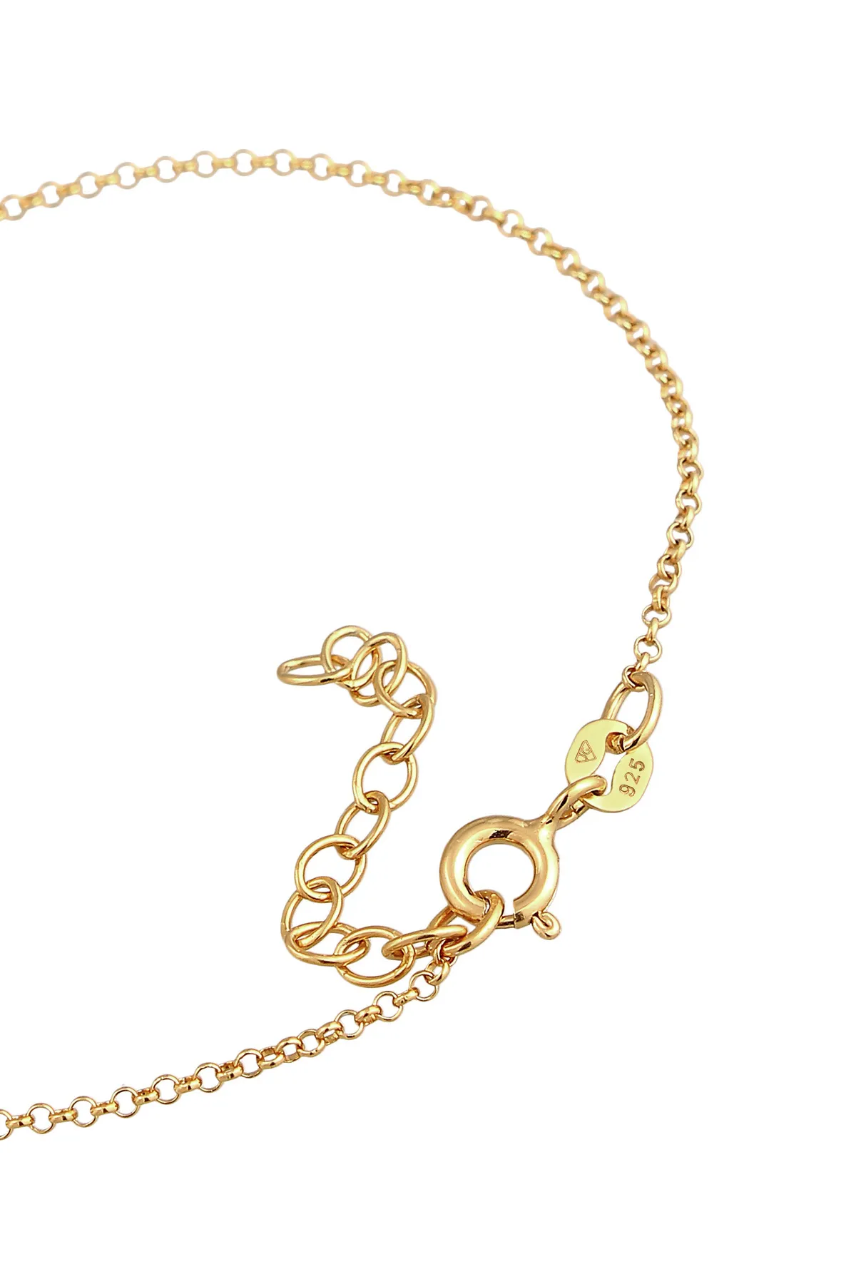 ELLI  Armband Handkette Handkette Armband 925 Silber vergoldet
