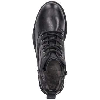 Jana Schnürstiefelette in schwarz