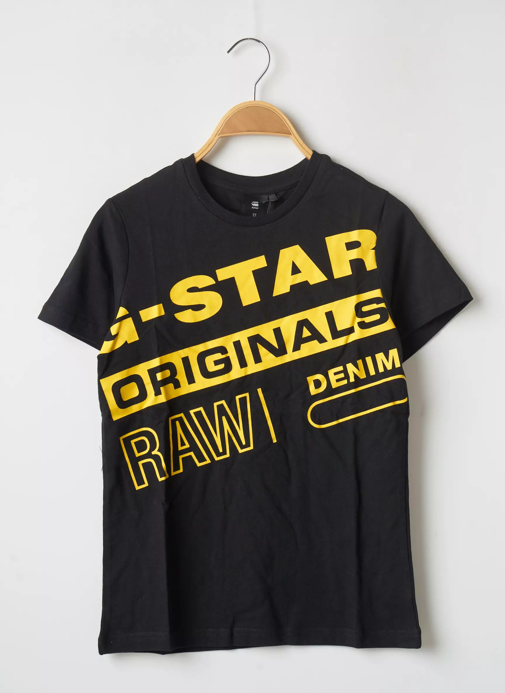 G Star Tshirts Garcon couleur noir