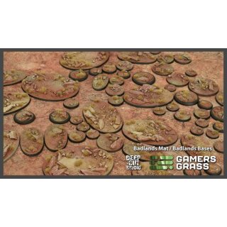 Badlands Bases, Oval 105mm Battle Ready (1)