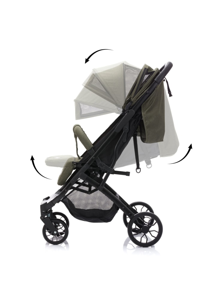 fillikid Sportwagen Buggy Styler Elite Exklusiv in Oliv Melange günstig kaufen onesize