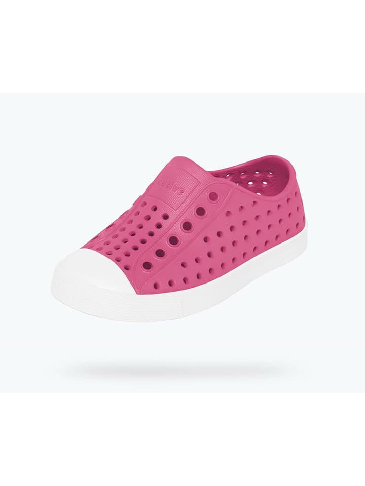 Native Slipper in Weiß/ Pink günstig kaufen