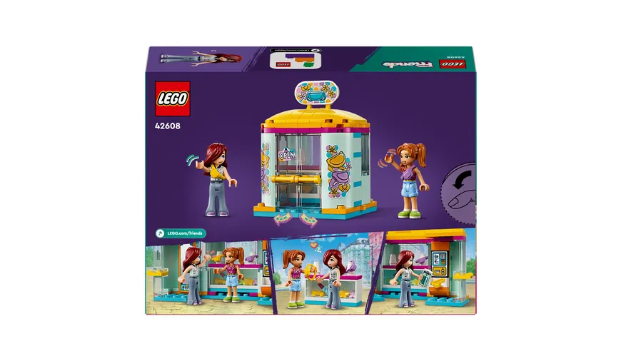 LEGO Friends 42608 Mini-Boutique, Spielzeug-Laden für Mädchen und Jungen