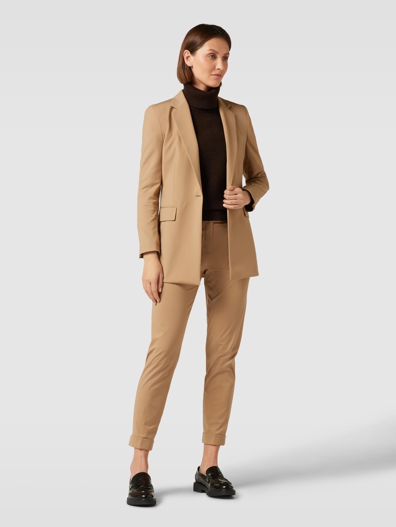 Blazer mit Pattentaschen Modell 'Jexotta' in beige