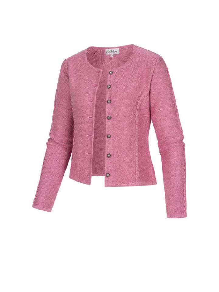 Nübler Strickjacke Amira in Rosa günstig kaufen
