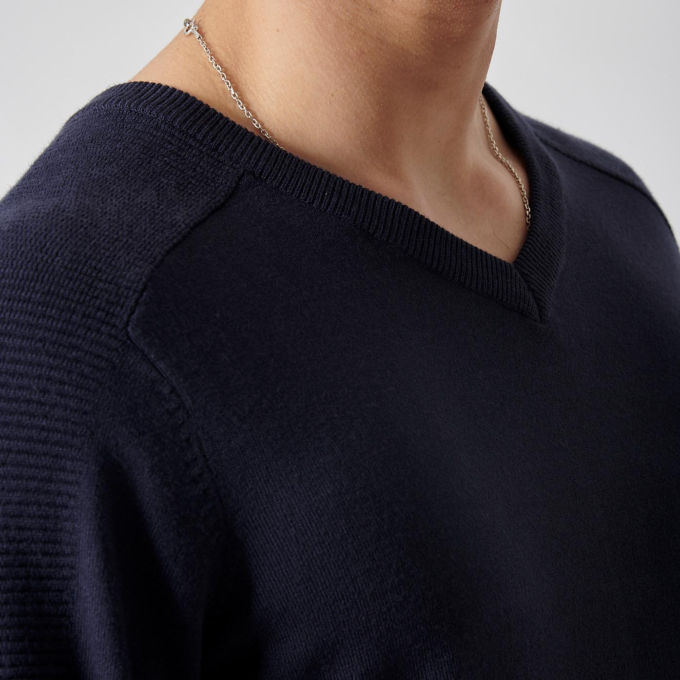 MAZAR  Pull bleu homme