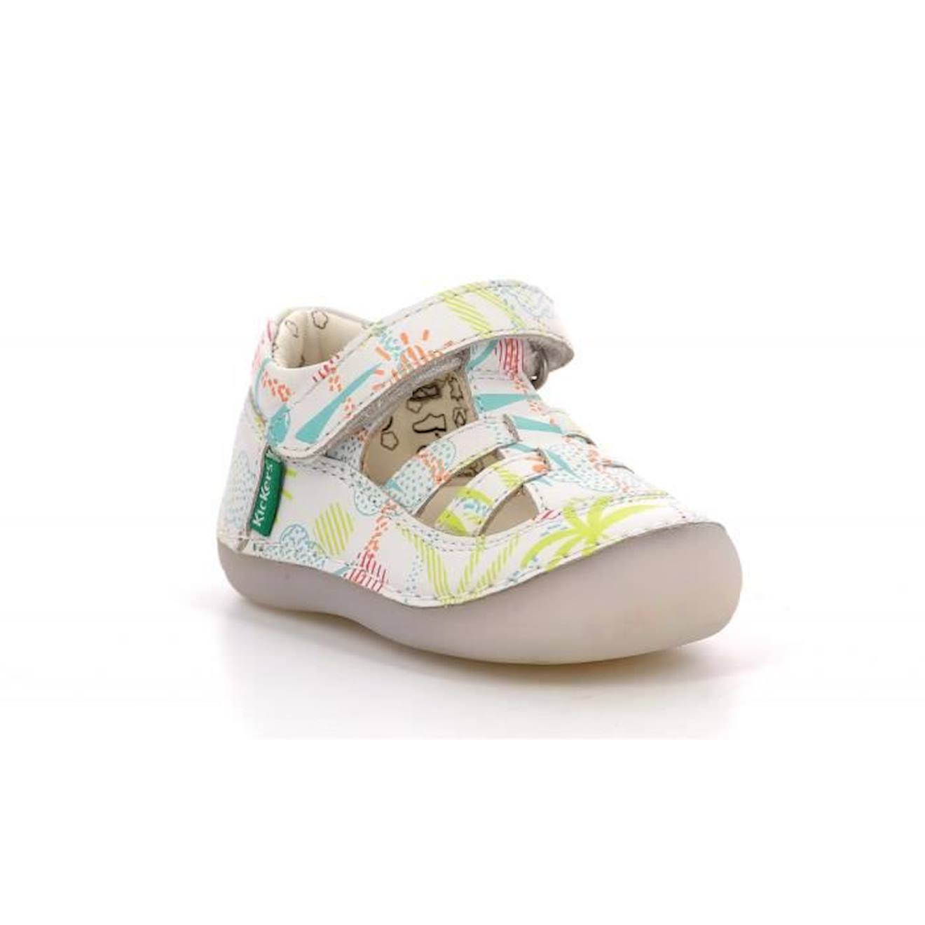 KICKERS Salomés Sushy Blanc Fille blanc
