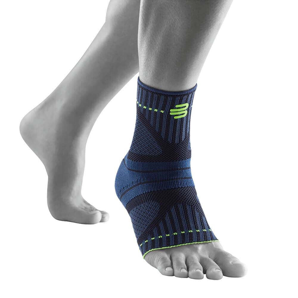 Sports Ankle Support Dynamic Fußgelenkbandage - Schwarz, Dunkelblau