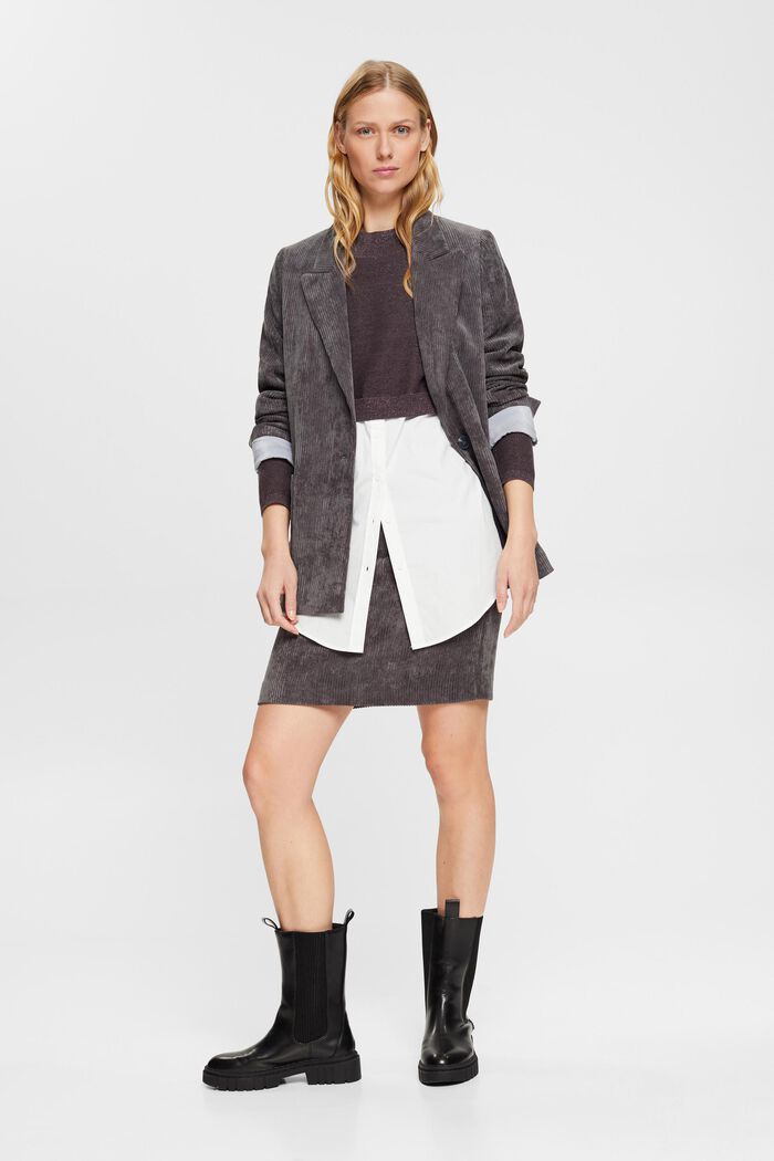 Pullover im Lagenlook, Baumwollmix