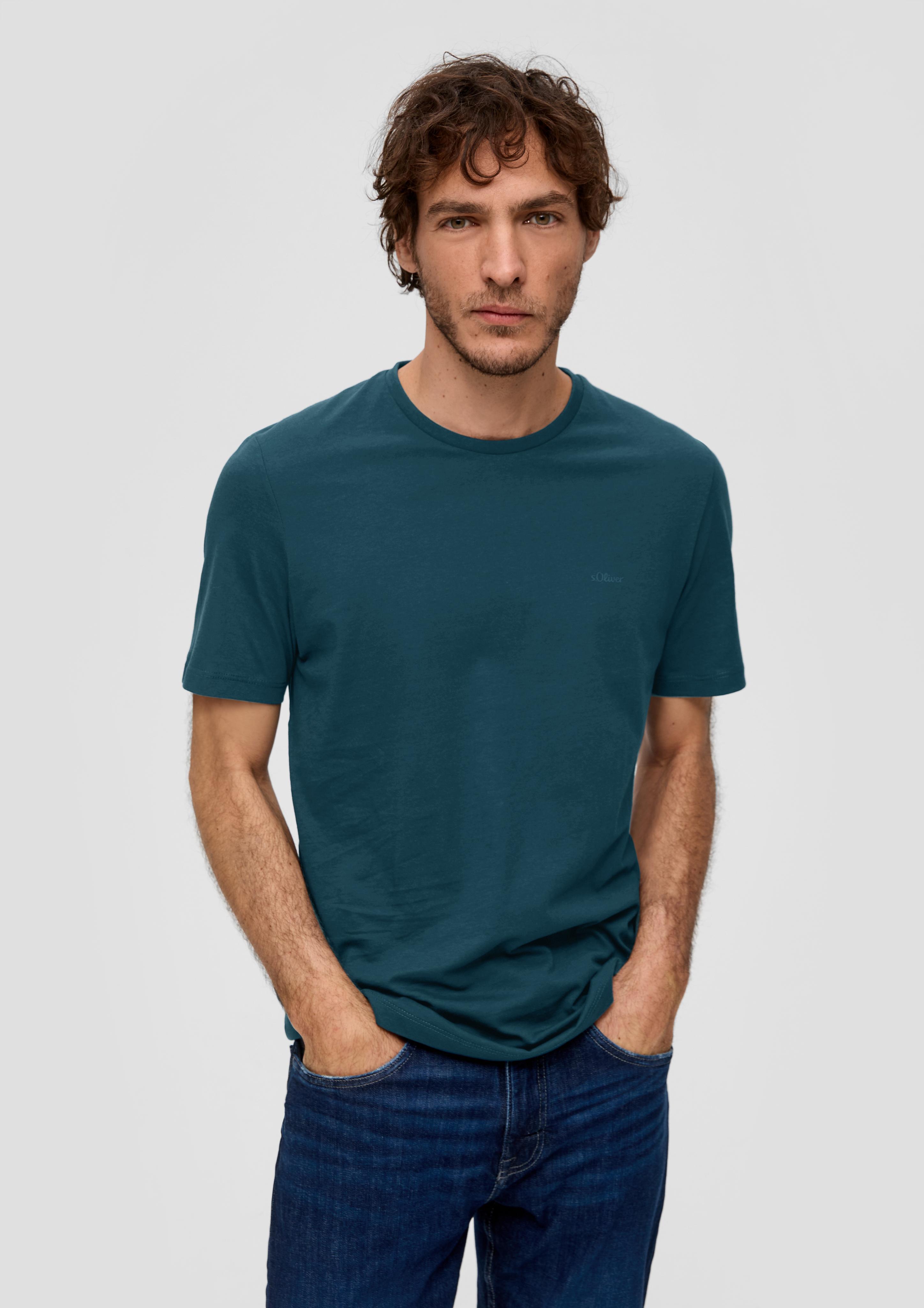 T-Shirt mit Labelprint  2141455-6904