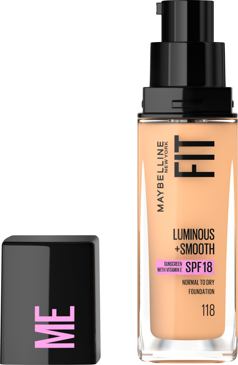 Foundation Fit Me Liquid, LSF 18, 118 Light Beige, 30 ml