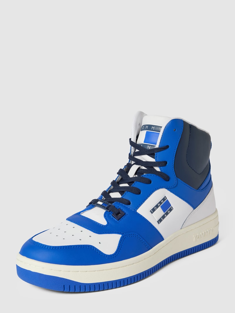Sneaker im Colour-Blocking-Design Modell 'JEANS' in blau