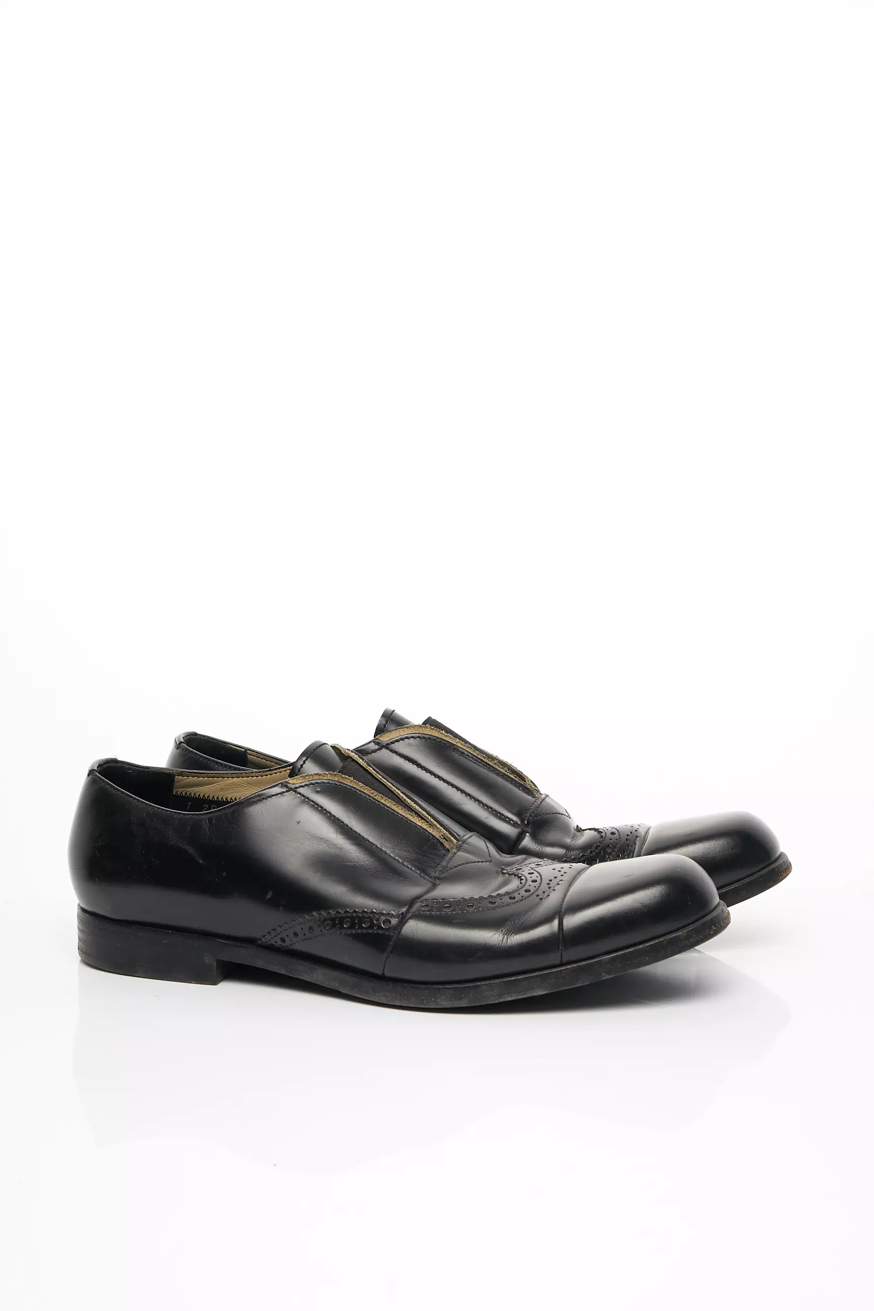 Prada Mocassins Homme couleur noir