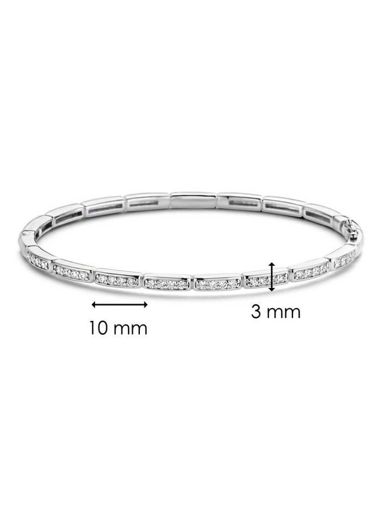 TI SENTO - Milano Silver Bangle 23001ZI