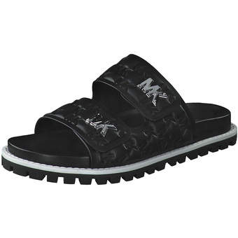 Michael Kors Stark Slide Pantolette in schwarz