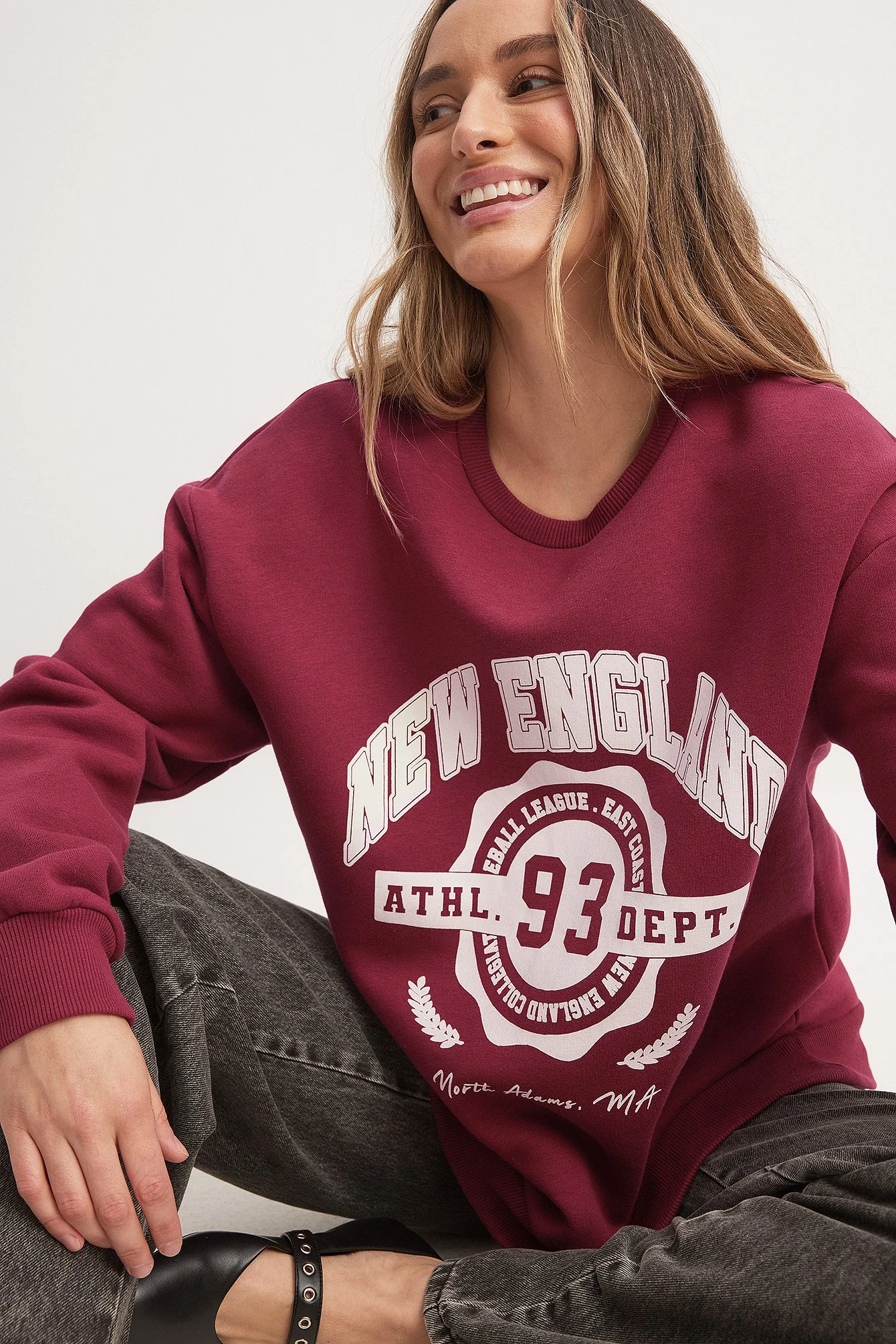 Pullover mit Stadt-Aufdruck
