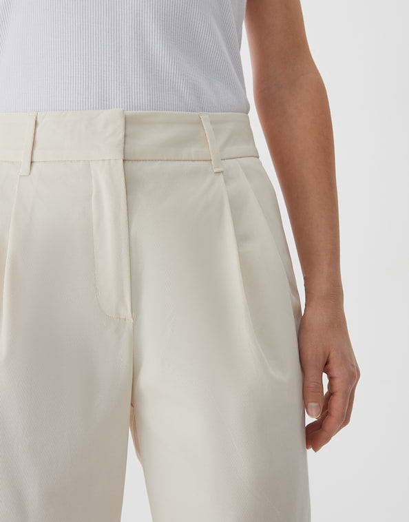 Bundfaltenhose Cosby pure