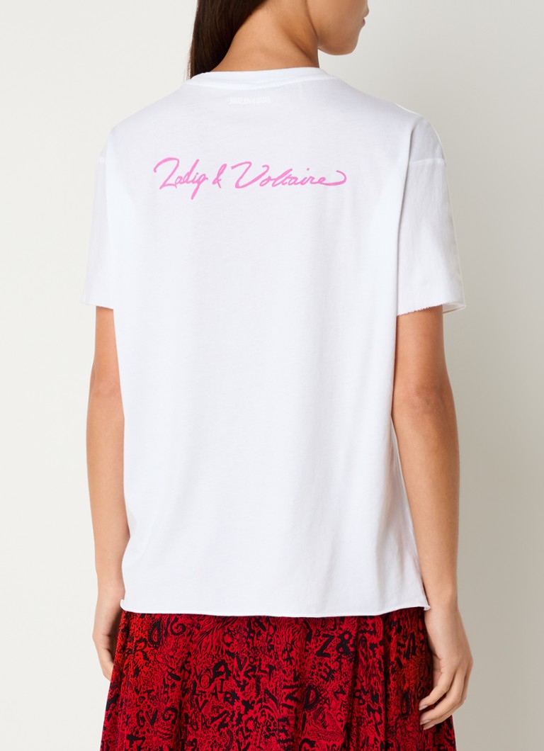 Zadig&Voltaire Tommer T-shirt with front and back print