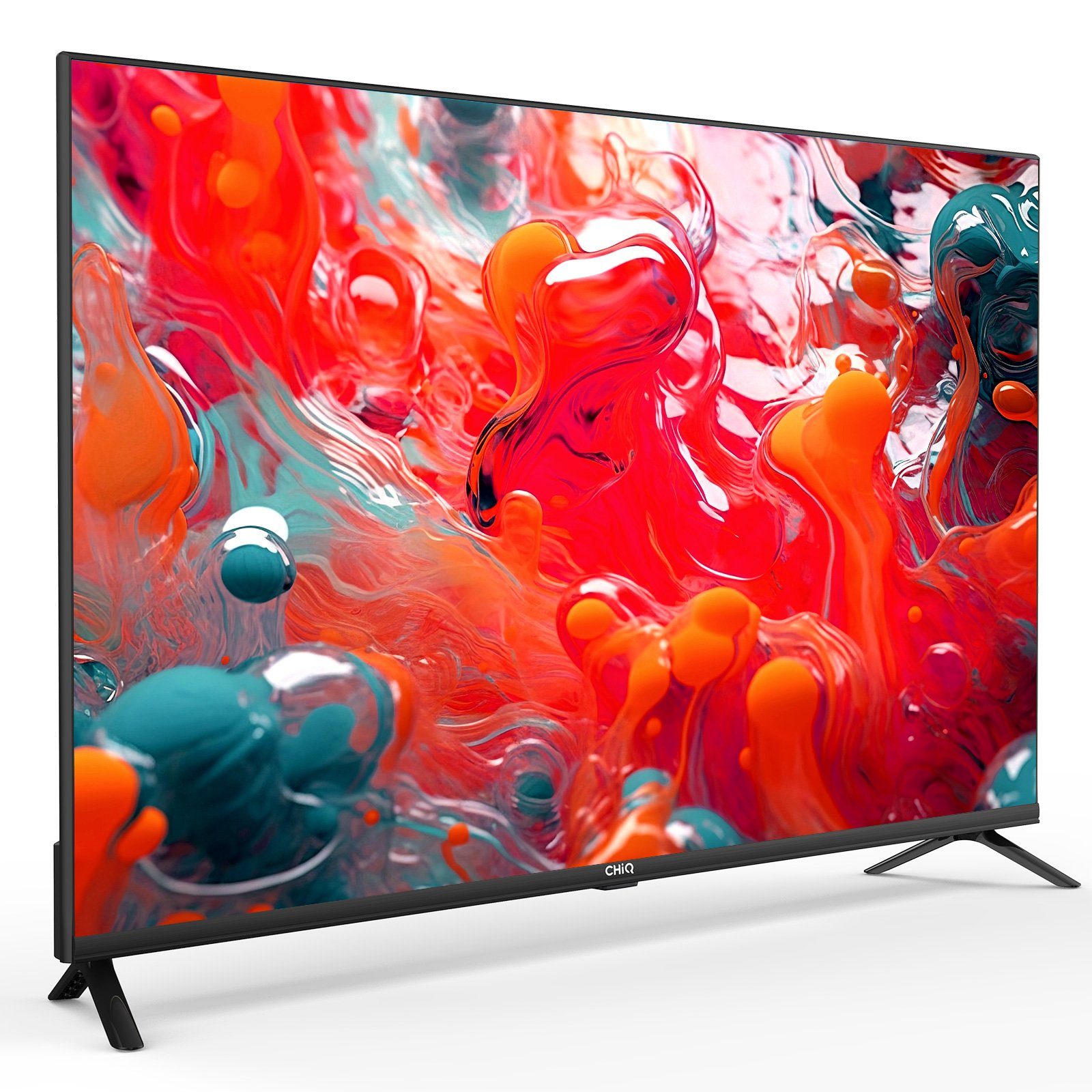 CHiQ L40QH7G QLED-Fernseher (100,00 cm/40 Zoll, Full HD, Smart-TV, Google TV, Google Assistant,Netflix,Chrome cast)