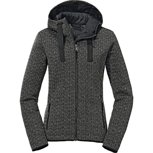 DAMEN UNTERJACKE FLEECE HOODY AURORA L