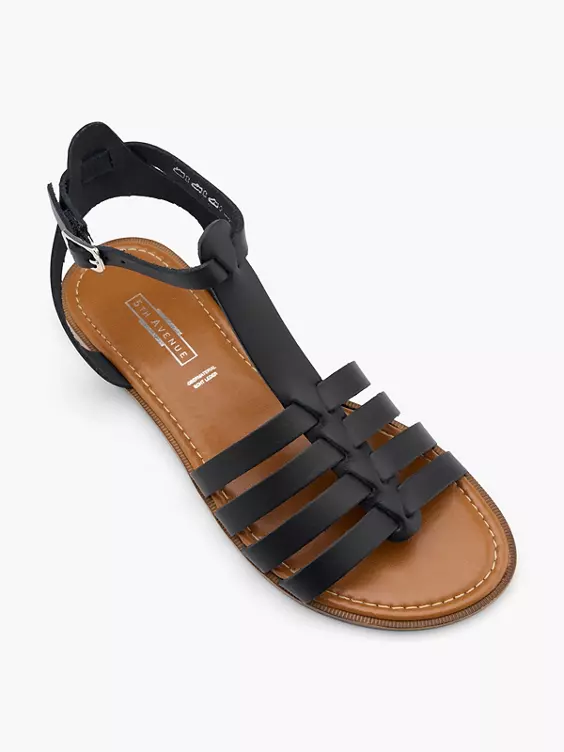 5th Avenue Leder Sandale