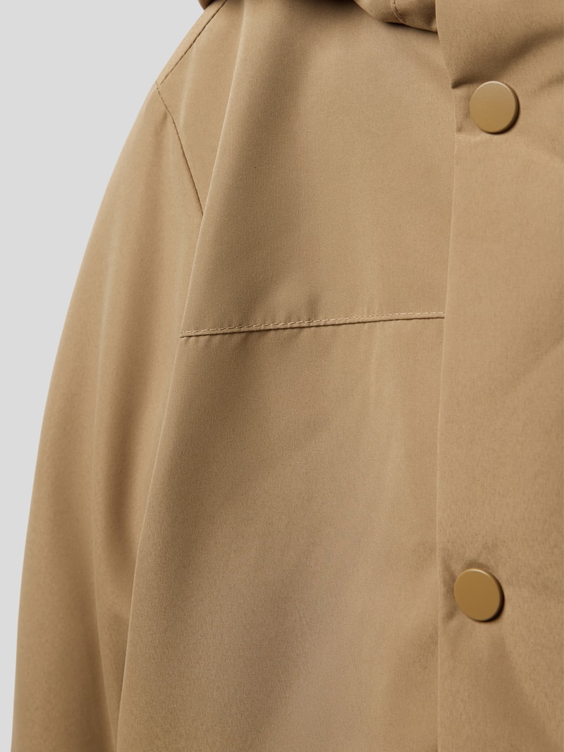 Jacke mit Kapuze Modell 'CHAMP' in schilf