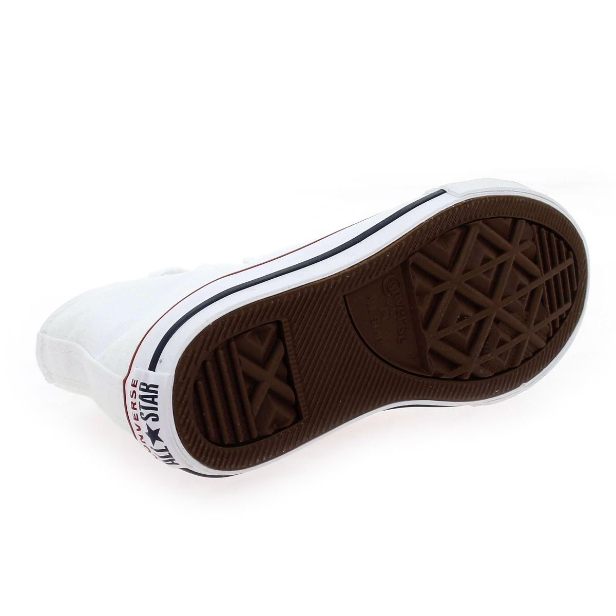 Converse  CHUCK TAYLOR ALL STAR HI KIDS - Blanc