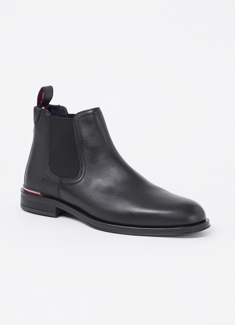 Tommy Hilfiger  Core chelsea boot van leer