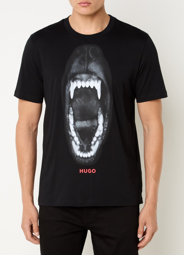 Tricou cu imprimeu de la HUGO BOSS