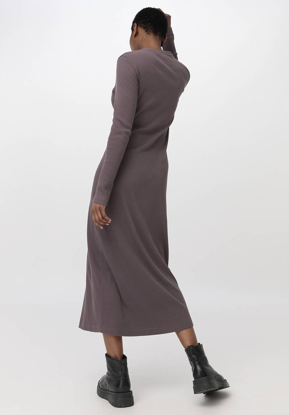 Midi-Kleid aus reiner Bio-Baumwolle