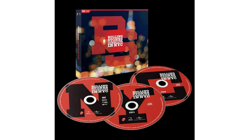 Licked Live In Nyc (2CD+DVD)