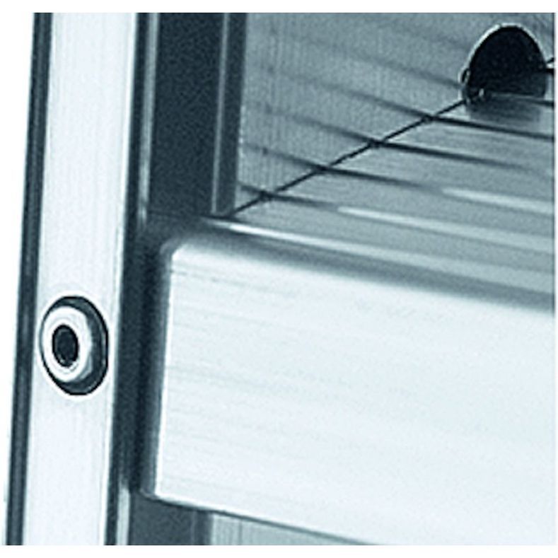 Σκάλα προσγείωσης Zarges 40334 Seventec S 4 σκαλοπάτια συμπεριλαμβανομένης πλατφόρμας