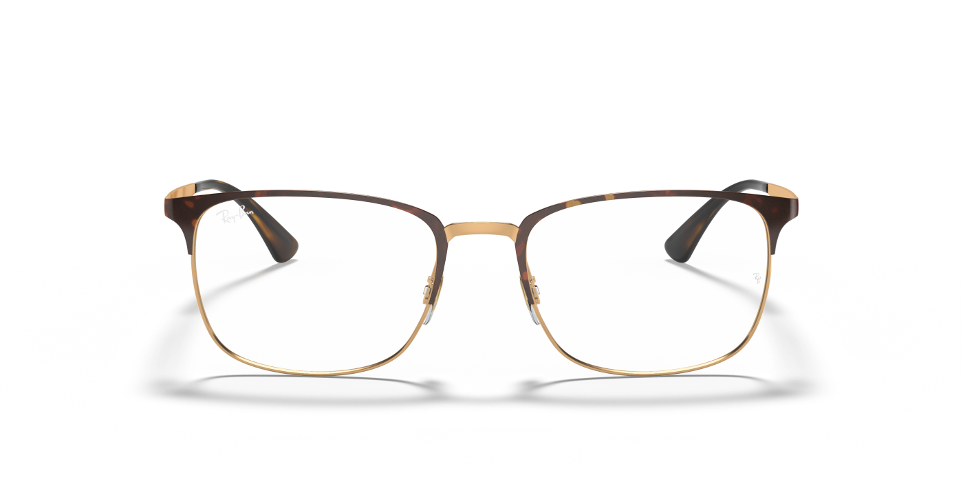 RB6421 OPTICS - Ochelari de soare lucioși cu aspect de carapace de broască țestoasă