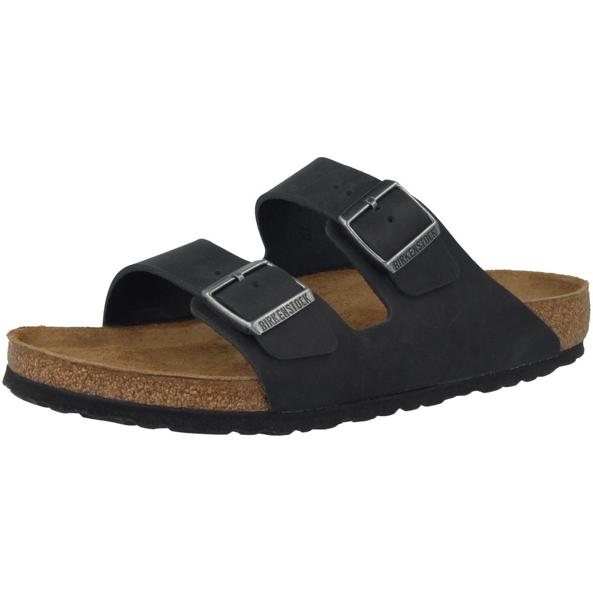 Birkenstock Arizona SFB geöltes Nubukleder Weichbettung normal Sandale Schnallen