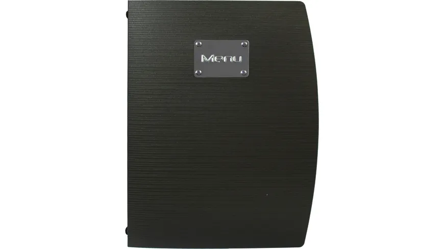 Securit® RIO MENU Karte, Speisekarte  DIN A4, schwarz schwarz