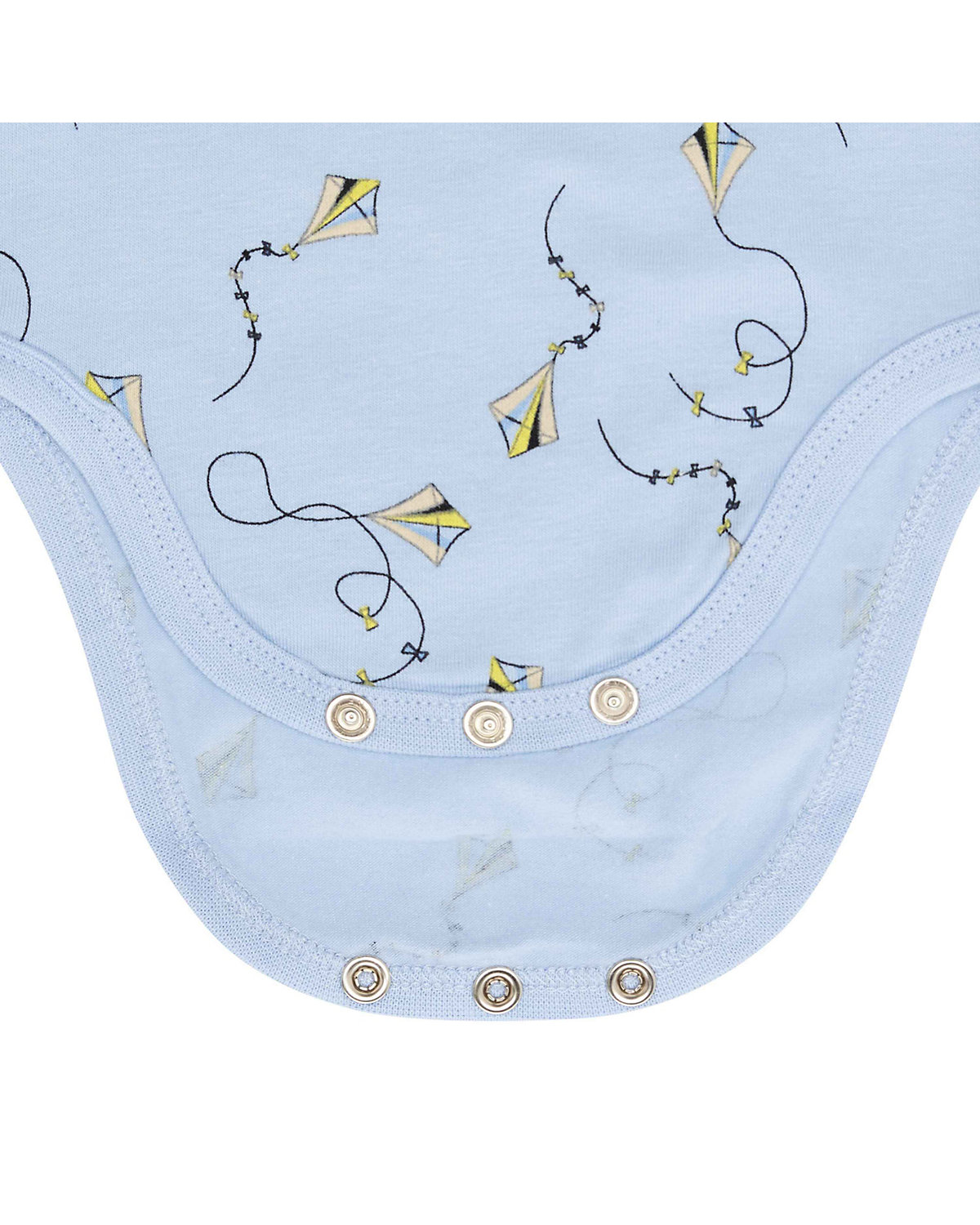 Body langarm Baby Wellness Drachenprint mit amerikanischen Kragen Bodys