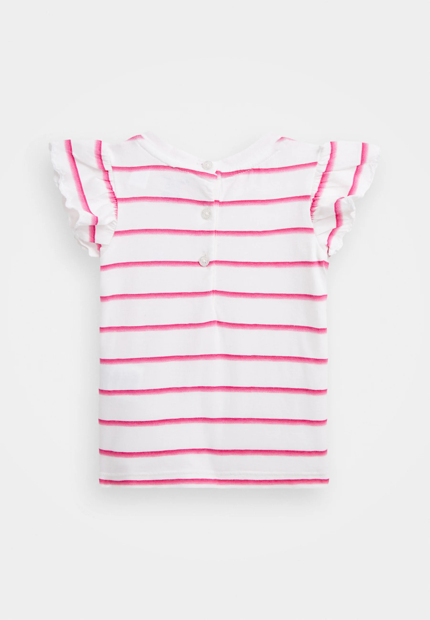 Polo Ralph Lauren CAMISETA DE BEBÉ CON VOLANTES - Camiseta con estampado