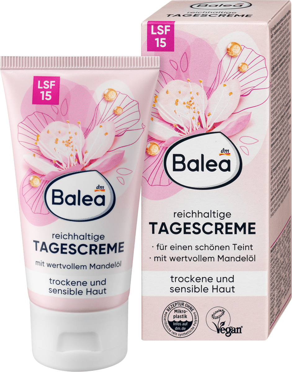 Gesichtscreme reichhaltig LSF 15, 50 ml