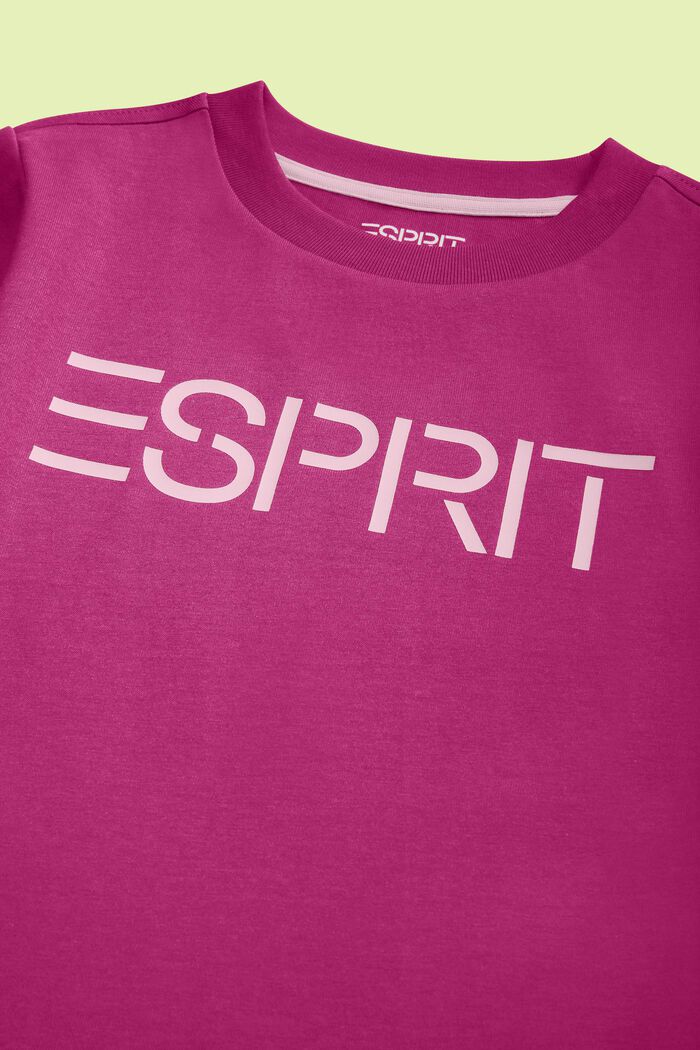 T-Shirt aus Bio-Baumwolle mit Logo