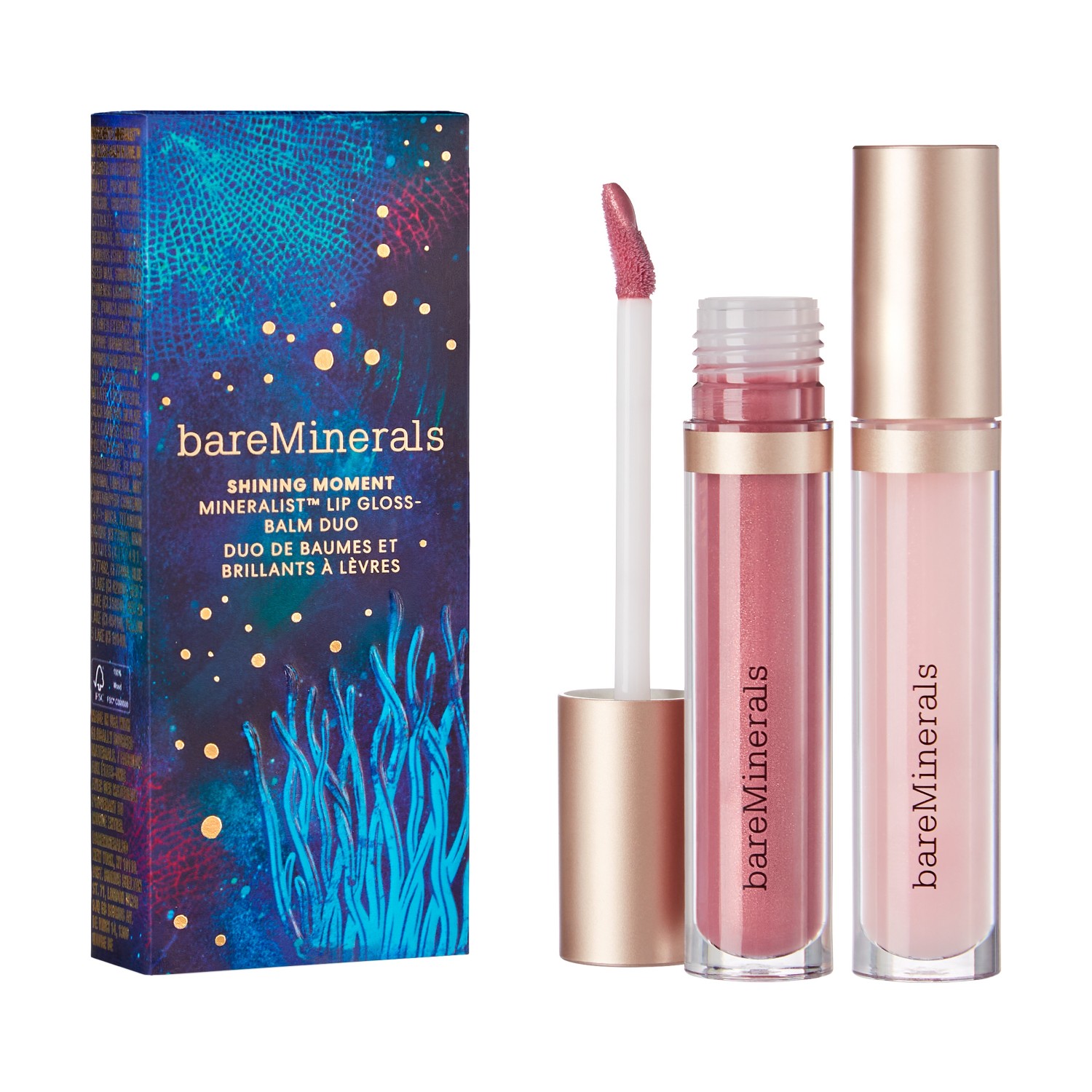 Shining Moments Lip Gloss-Balm Duo