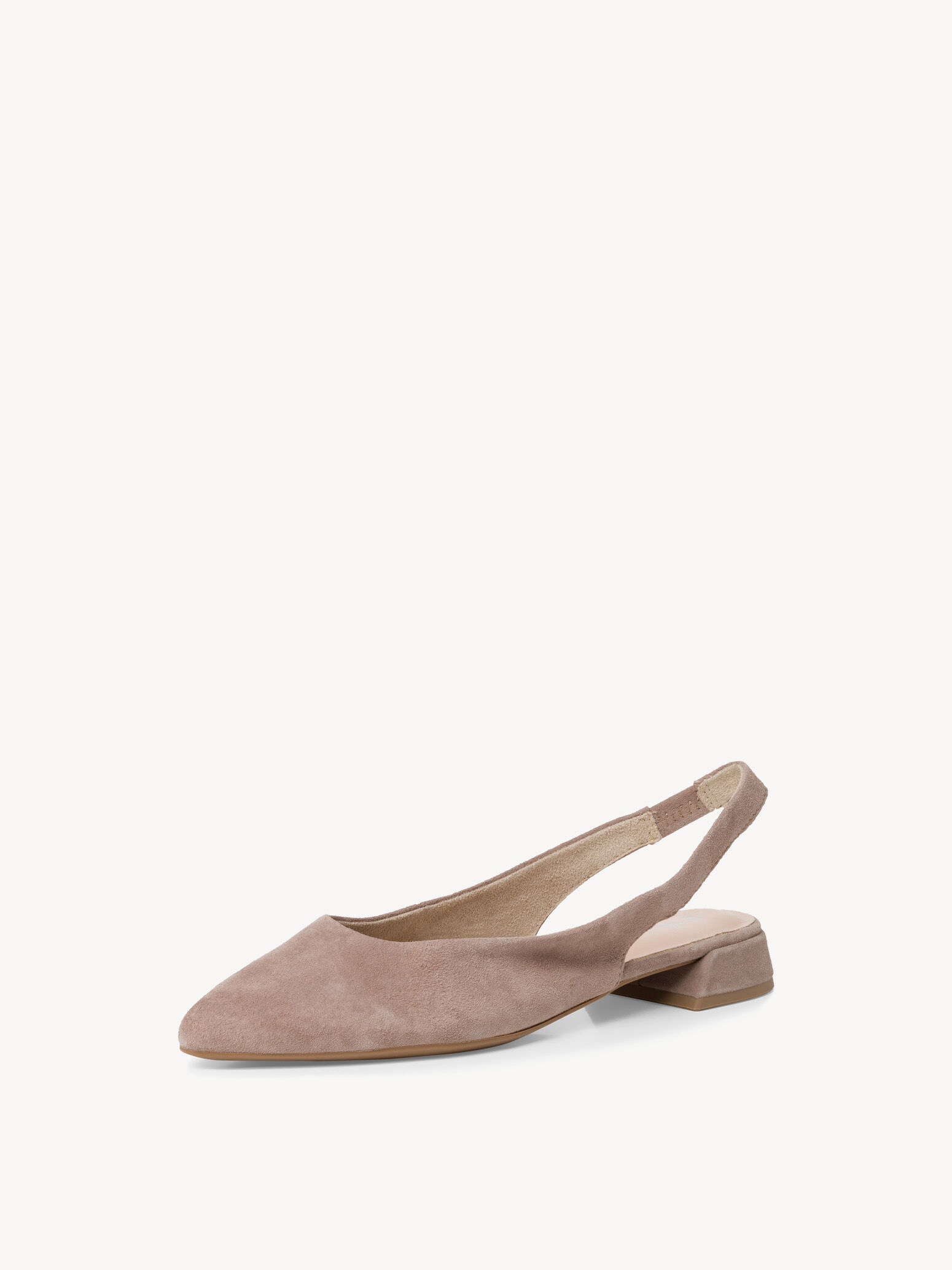 Escarpin en cuir - beige
