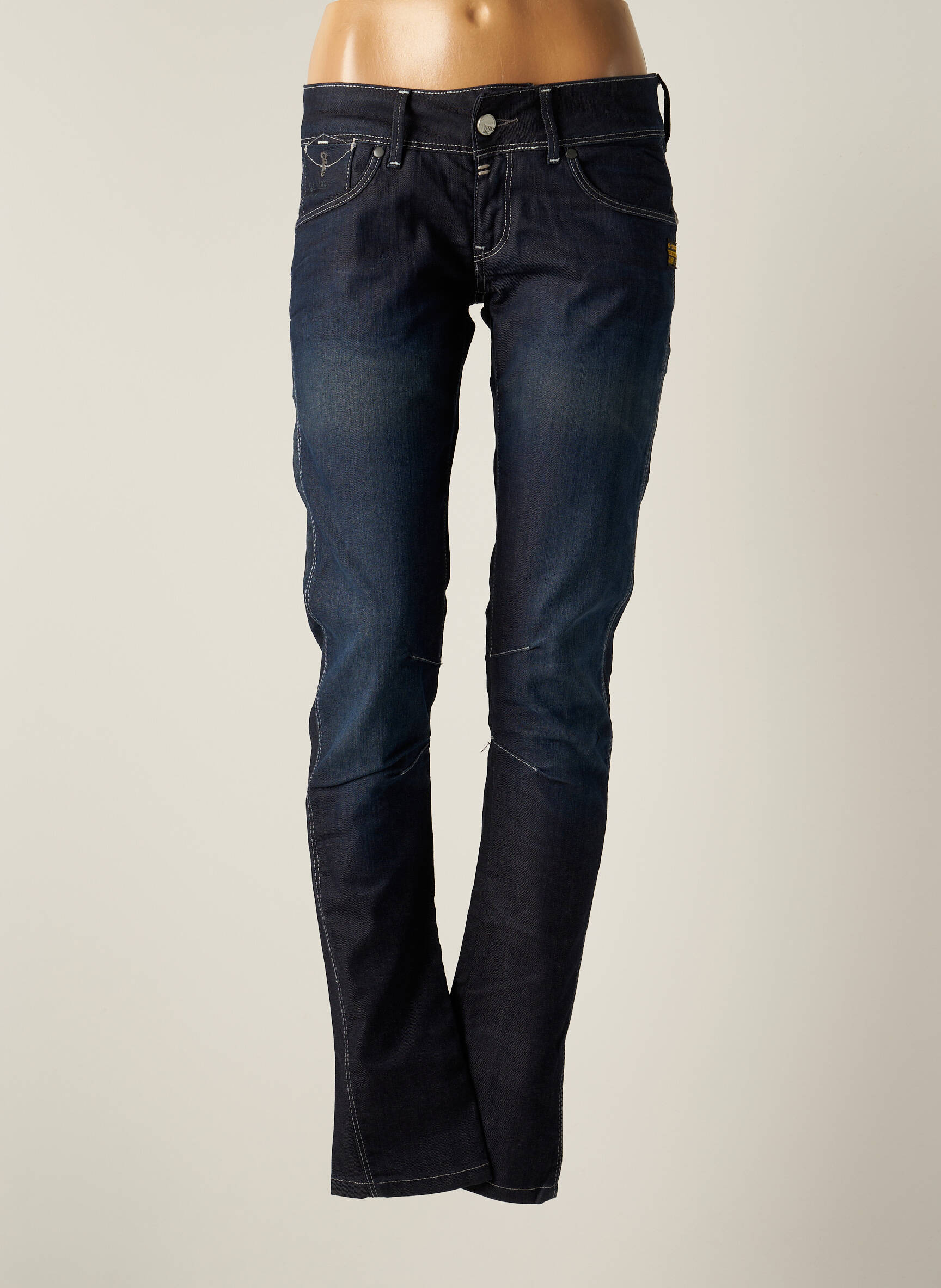 G Star Jeans Coupe Slim Femme couleur bleu