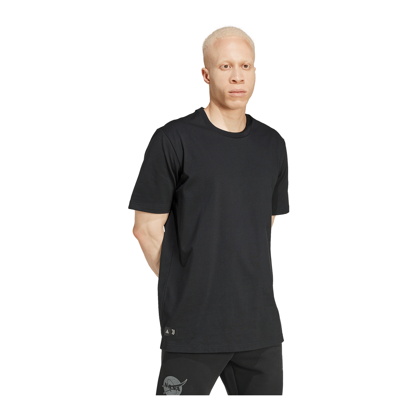 adidas Juventus Turin NASA T-Shirt Schwarz