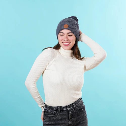 Dark Grey Derby Beanie