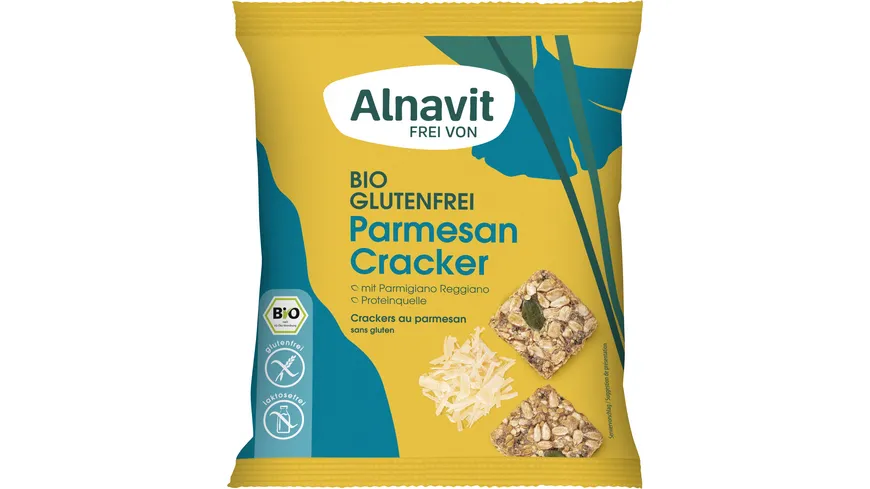 Alnavit Bio Parmesan Cracker glutenfrei 75 g