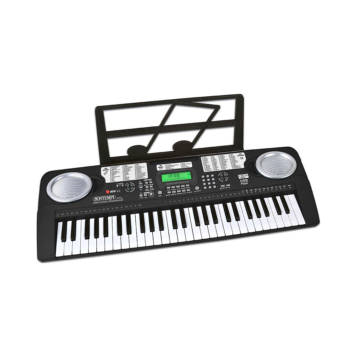 Digitales Keyboard mit 54 Midi- Tasten