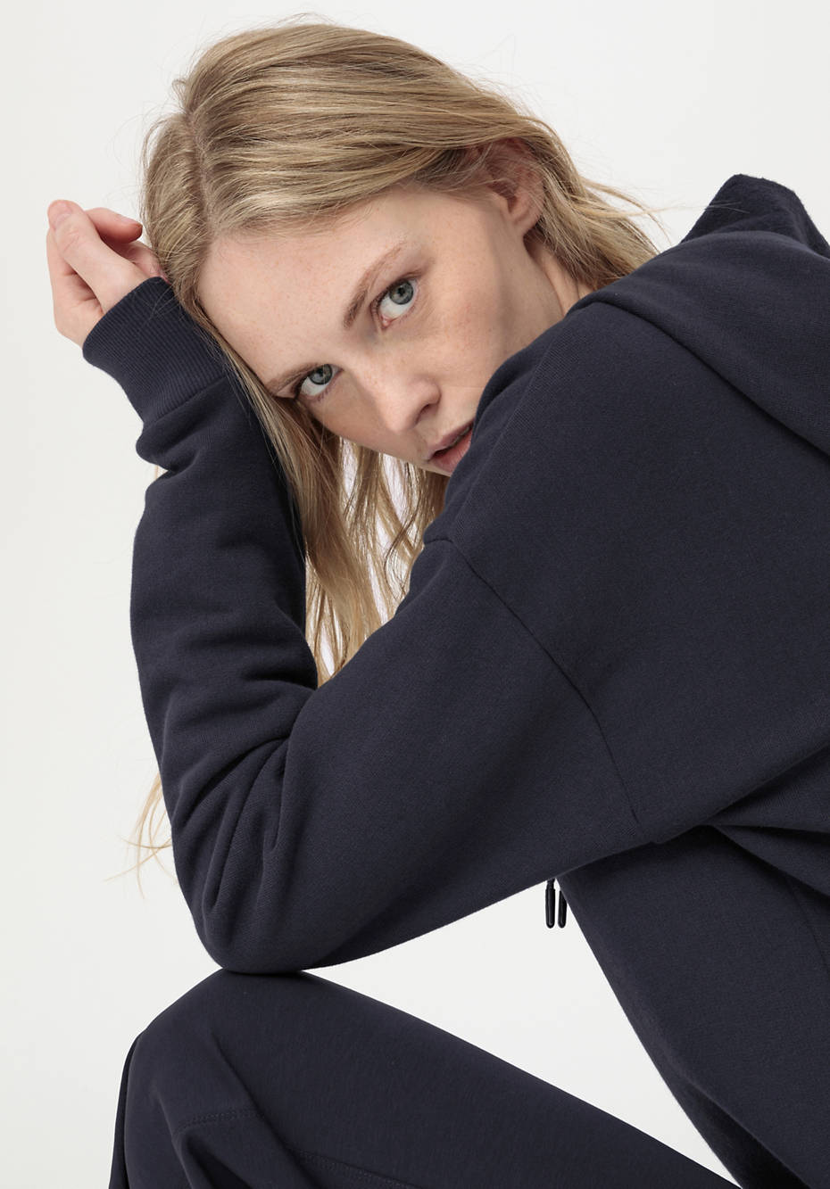 Hoodie aus reiner Bio-Baumwolle