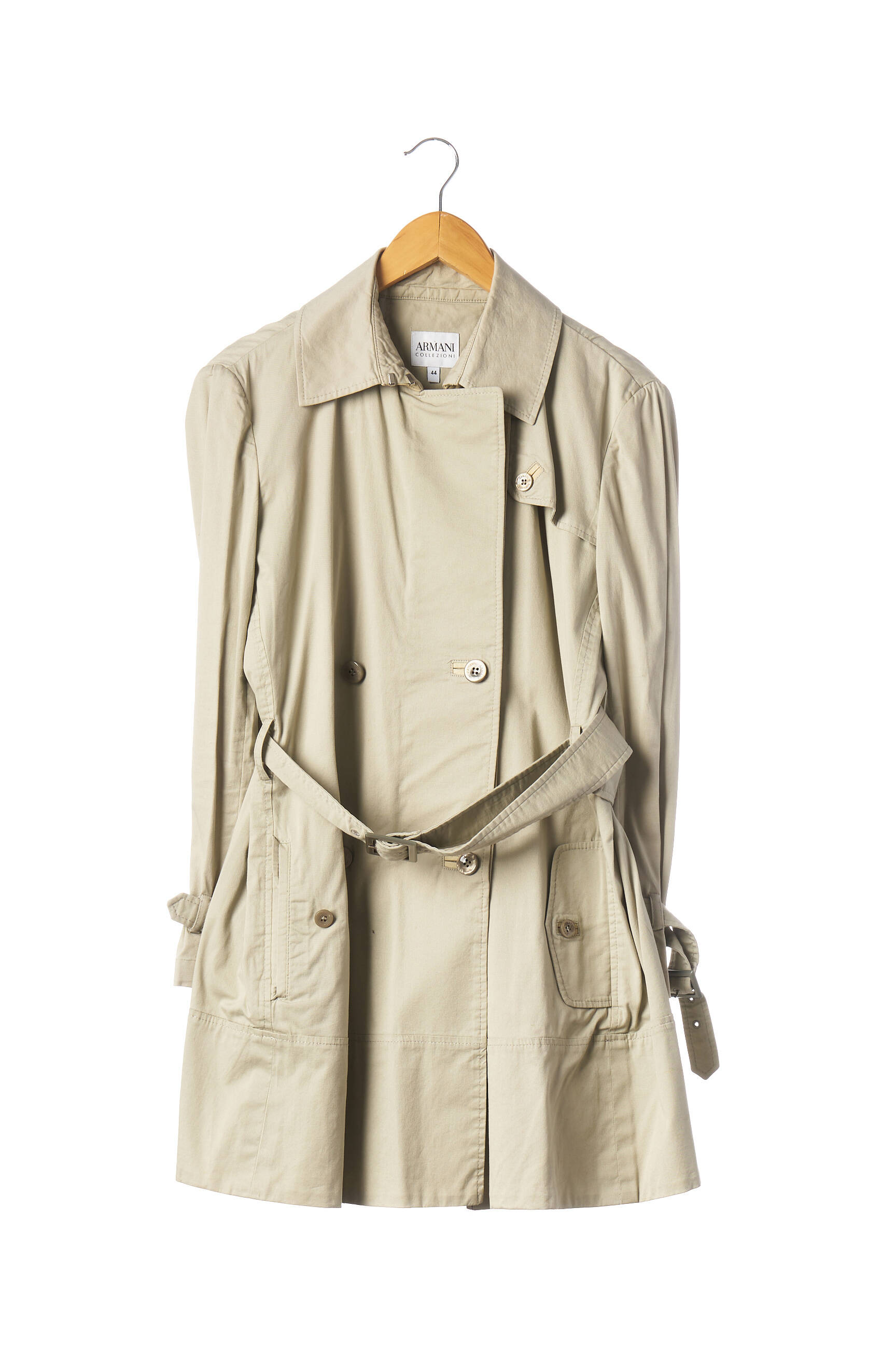 Armani Trenchs Femme couleur gris