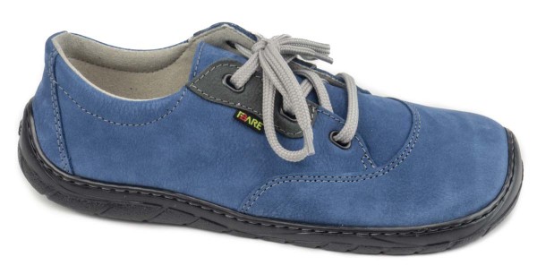 Fare Bare |vA ~ LowCut Leder Schnürer ~ Blau