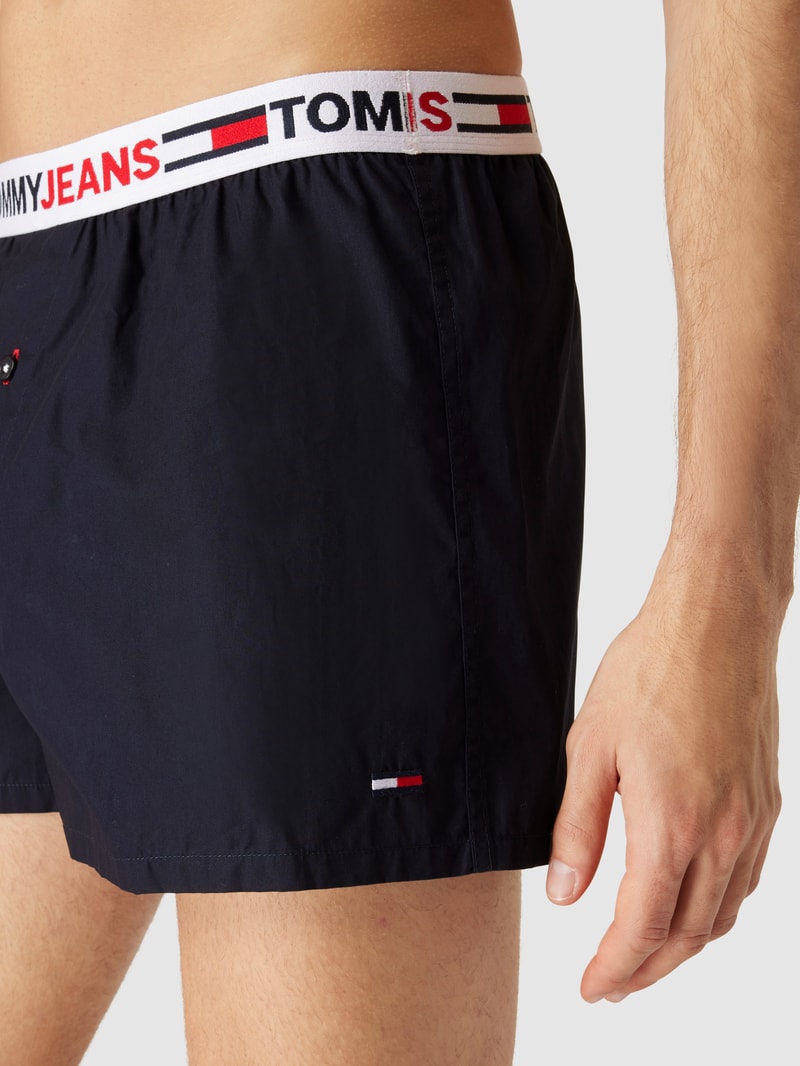 Boxershorts mit Logo-Bund in dunkelblau